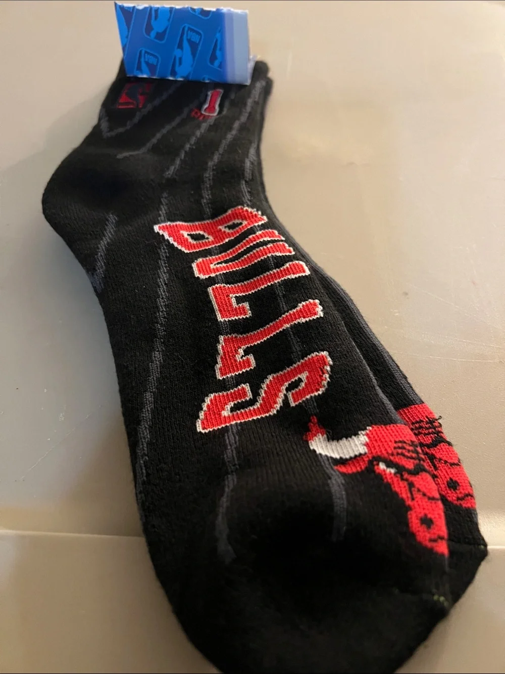 D Rose sz L Men's Black Crew Socks